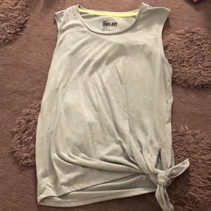 nike tie tank top